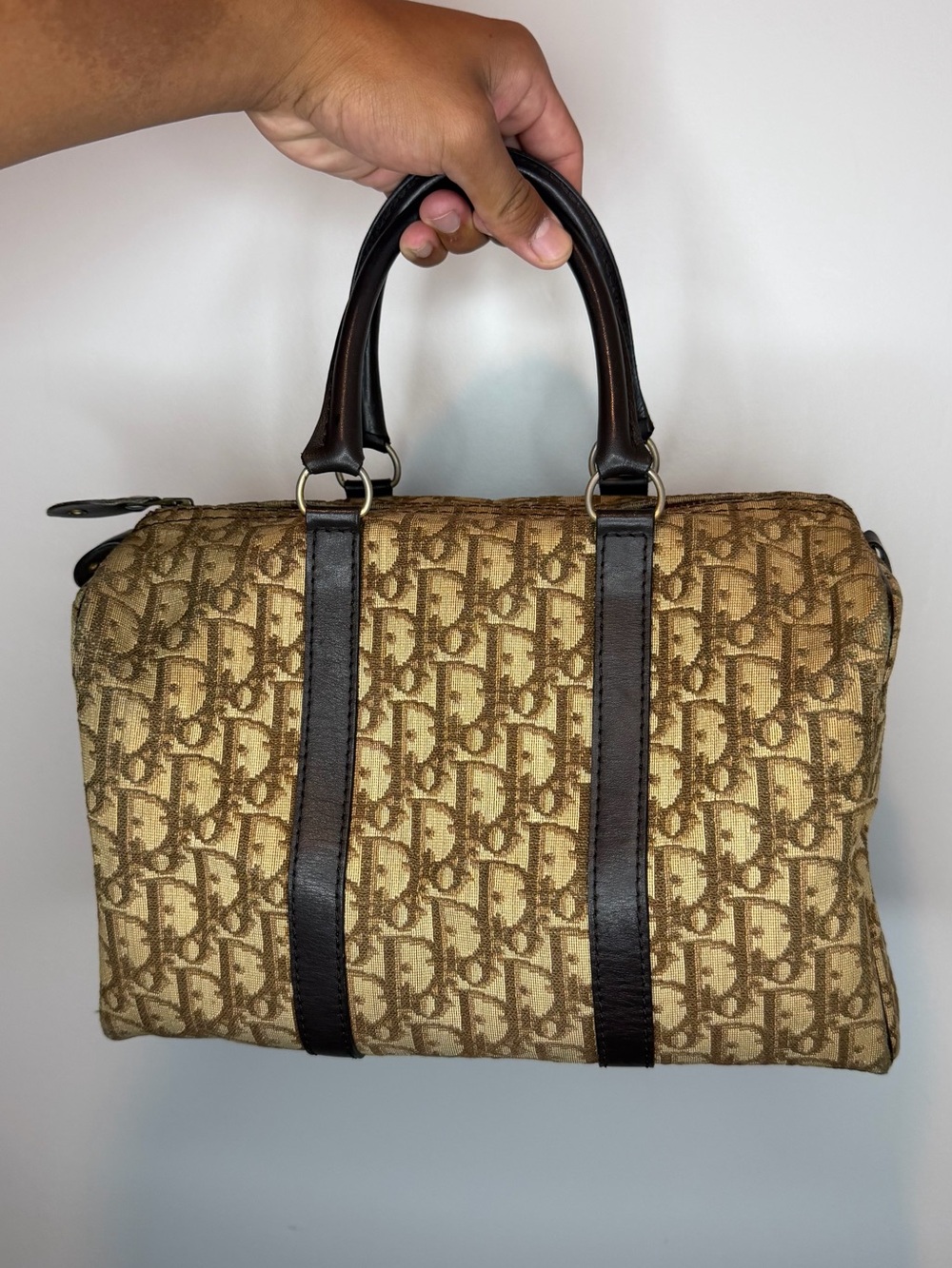 Christian Dior Trotter
Monogram Boston Bag